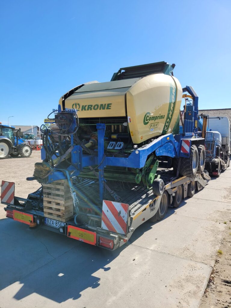 Пресс-подборщик Krone Comprima F 155 XC с обмотчиком Goweil GSL 5040 Kombi